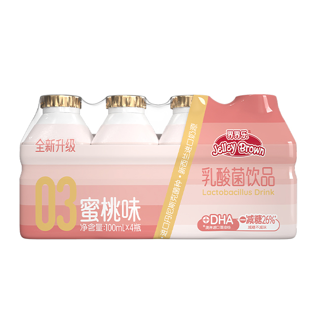 界界乐色·味系列乳酸菌饮品（蜜桃味）