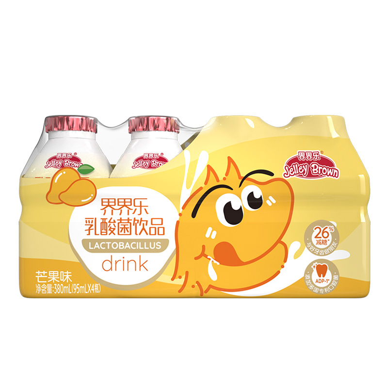 界界樂小怪獸乳酸菌飲品（芒果味）