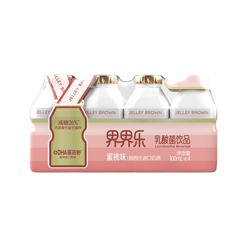 界界樂色·味系列乳酸菌飲品（蜜桃味）