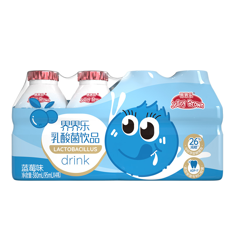 界界樂小怪獸乳酸菌飲品（藍莓味）